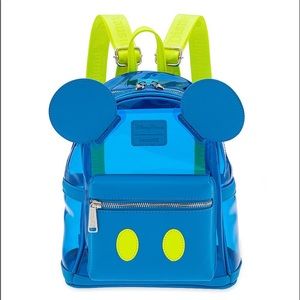 Disney Parks Loungefly Neon Disneyland Backpack
